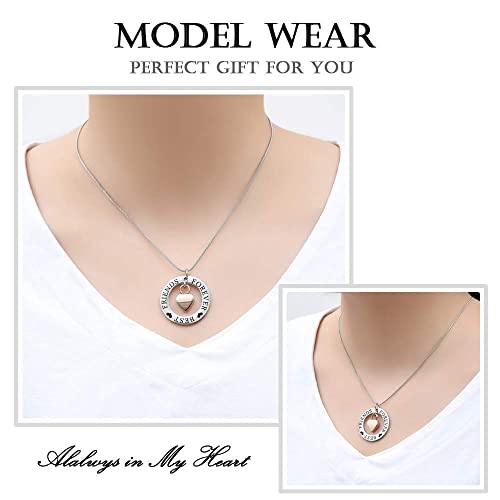 zeqingjw Cremation Jewelry Urn Necklace for Ashes Heart Keepsake Urn Pendant Memorial Ash Urn Jewelry for Women Men Rose Gold