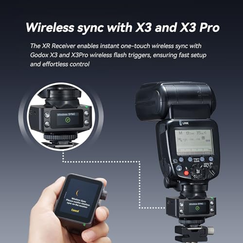 Godox XR-S TTL Wireless Receiver Kit, Built-in Lithium Battery For Sony