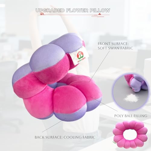 Pressure Ulcer Cushion,Bed Sore Cushions,Donut Pillow for Bed sores,Pressure Relief Sciatica Pillows,for Foot Pressure Relief,Elbow,Ankle,Leg,Hip Support Pad Purple
