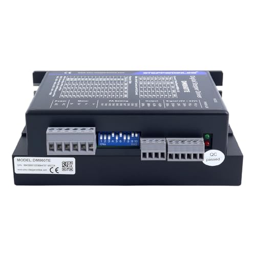 STEPPERONLINE DM860TE Stepper Motor Driver 2.4-7.2A 20-80VAC/30-100VDC | TE series, for Nema 34 stepper motor