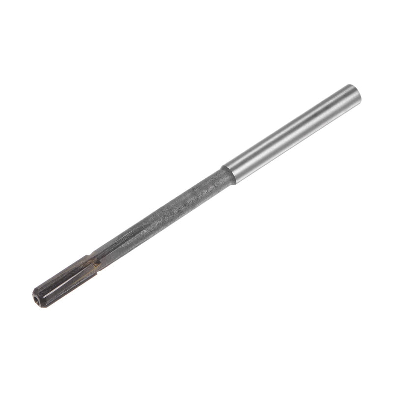 sourcing map Carbide Reamer 5 mm, 4 Flutes, H8/H7 Accuracy, Sandblasting Coating Machine Reamer for Metal Wood Hole Reamer, Straight Groove High Speed Steel Tool 5mm