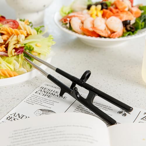 Training Chopsticks for Adults Stainless Right Handed, Beginner Chopsticks, Chopsticks for Beginners, Trainer Chopsticks, Easy Chopsticks, Practice Chopsticks, Made in Korea