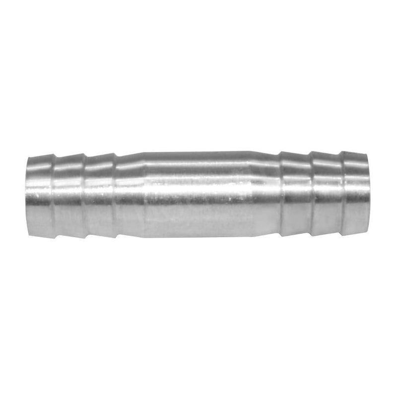 Beduan Stainless Steel 5/16" Hose Barb, Splicer Mender Round Union Coupler Fitting (Pack of 2) 5/16 to 5/16 Pack of 2