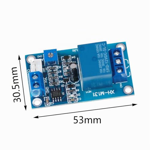 XH-M131 Relay Module Light Control DC 5V 12V Photoresistor Pack of 5 | Automatic light sensor switch for Arduino, electronics and lighting projects