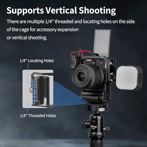 Nitze R50V Cage for Canon R50 V Camera - T-C07A