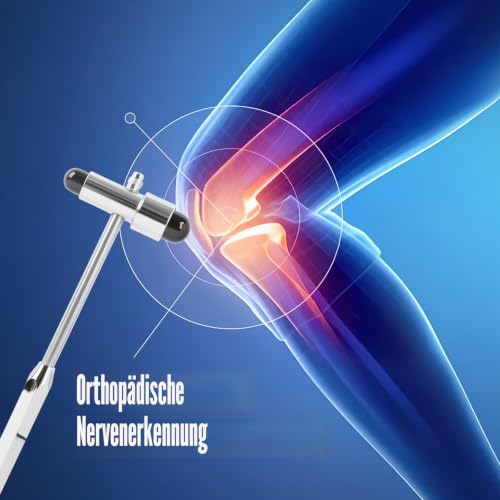 Neurological Reflex Hammer with Integrated Brush and Needle, High Quality Double Plastic Head for Muscle Reflexes, Multifunctional Percussion Reflex Hammer for Nervous System Examinations (1) 1