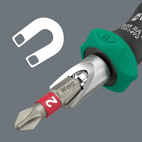 Wera Kraftform Kompakt 838 RA S Set 1 14-piece tool set with ratcheting screwdriver and bits
