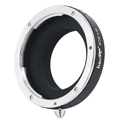 Haoge Lens Mount Adapter for Canon EOS EF Lens to Leica M LM Mount Camera Such as M240, M240P, M262, M3, M2, M1, M4, M5, M6, MP, M7, M8, M9, M9-P, M Monochrom, M-E, M, M-P, M10, M-A