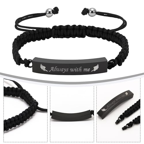 Meng Jiaran Ashes Keepsake, Mini Urns for Human Ashes Small Urns for Pet Black