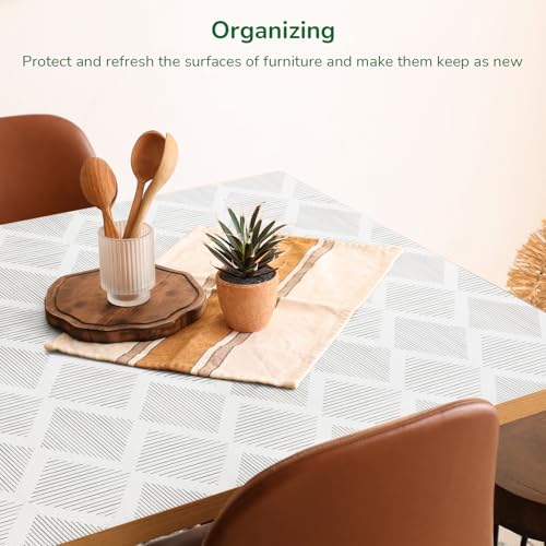 Gray Insigoo shelf drawer liner for kitchen cabinets, non-adhesive, 17.5 inches wide and 20 feet long, with textured surface.