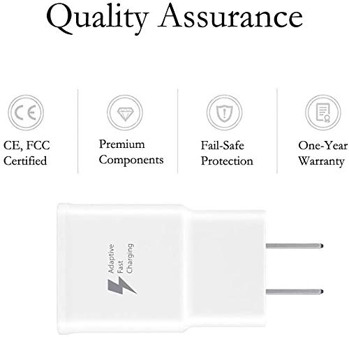 [Australia - AusPower] - Designed for Samsung Galaxy Tablet,Adaptive Fast Charger for Samsung Galaxy Tab A 10.1/8.0/7.0/9.7 Tablet,Tab E Tablet,S7,S7 Edge S6,S6,Note 4 Tab S 10.5,A 9.7,4 and More 