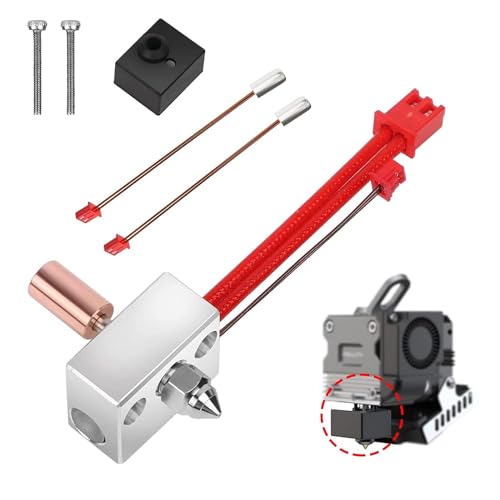 Ender 3 S1 Hotend High Temperature Pro 300℃ Sprite Extruder Heater Block Kit, Compatible with Ender 3 S1 Pro/Ender 3 S1 3D Printer