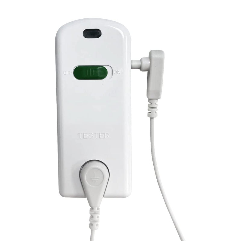 [Australia - AusPower] - Grounding Tester with Cable 15ft, Use to Test The Continuity of Universal Grounding Products, Grounding Mats, Sheets, Wristband, Grounding Tester for Effectiveness of Grounding Products 