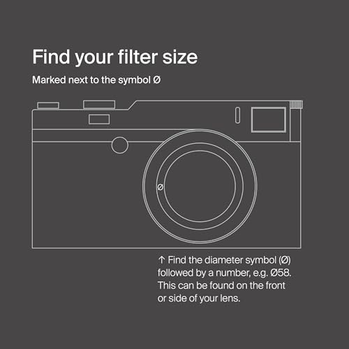 Urth 46mm Magnetic Lens Filter Caps