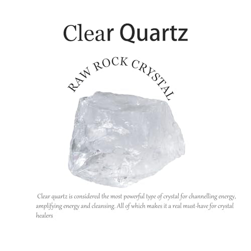 Apengshi Clear Quartz Raw Crystals 2PCS Natural Rough Rocks Healing Crystal and Stones DIY Raw Stones Meditation Fountain Garden Home Decor
