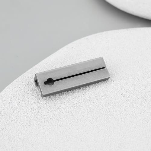 2 Stück Schlüsselspannvorrichtung 25x8,5mm HU101 Kompatibel mit Ford Focus Schlüsselfräsmaschinen