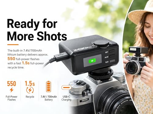 Godox Flash Godox iM30 Pro iM30Pro Camera Flash，AUTO/Manual, for zv1 zve10