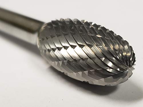 HHIP 3000-0135 SE-5 Egg Shape Double-Cut Carbide Burr