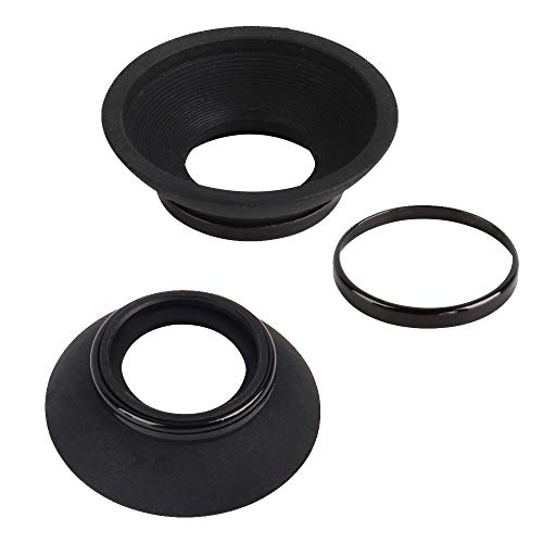 DK-19 Eyecup Eyepiece Viewfinder for Nikon D810 D810A D800 D800E D700 F6 D5 Camera (2 Pack)