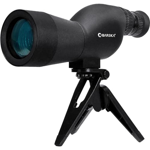 Barska Colorado 15-40X50 Straight Compact Spotting Scope - for Birding, Hunting, Target Shooting, Astronomy, Sports, Concerts Midnight Onyx