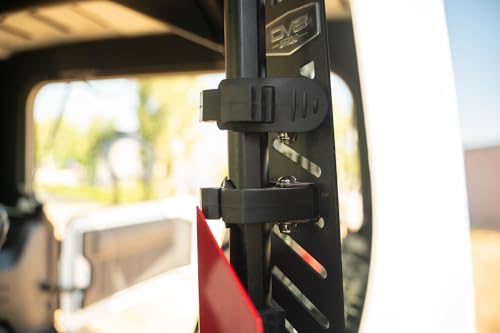 DV8 Offroad universal quick release tool mount with durable steel and rubber construction