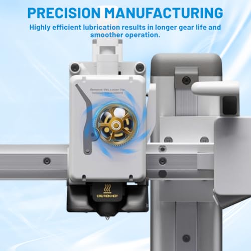 Extruder Gear for Bambulab X1C P1P P1S 3D Printer, Panda Claw for Bambu-Lab X1C P1P P1S 3D Printer, RNC Nano Coated Extruder Gear, Golden