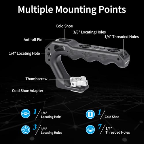 Nitze Mini Camera Top Handle, Cold Shoe Top Handle - PA28M-D3