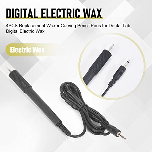 4PCS Replacement Waxer Carving Pencil Pens for Dental Lab Digital Electric Wax