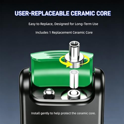 Mexture portable visual fault locator with green light tester for SC, FC, ST, and LC fiber connectors, 15KM range