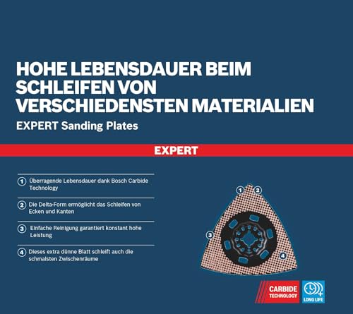 Bosch 1x Expert AVZ 90 RT10 Sanding Plate