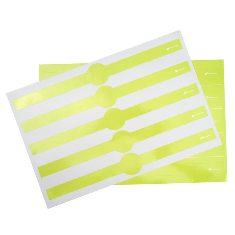 Restaurantware RW Base 12 x 1.5 Inch Packaging Bands 100 Self-Adhering Belly Bands - Disposable Strong Green Paper Label Stickers For Packaging Supplies Keeps Take Out Containers Sealed Eco Green 12 inches x 1.5 inches