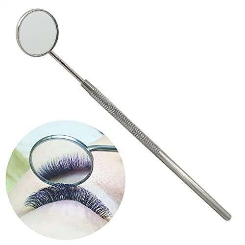 [Australia - AusPower] - Stainless Steel Dental Mouth Mirror for Hygiene-Dental Mirror with Handle 6.5" for Teeth Inspection-Oral Mirror for Cleaning-Diagnosis Tool–Dentist Mouth Mirror Lens Instrument Individual Stainless Steel 