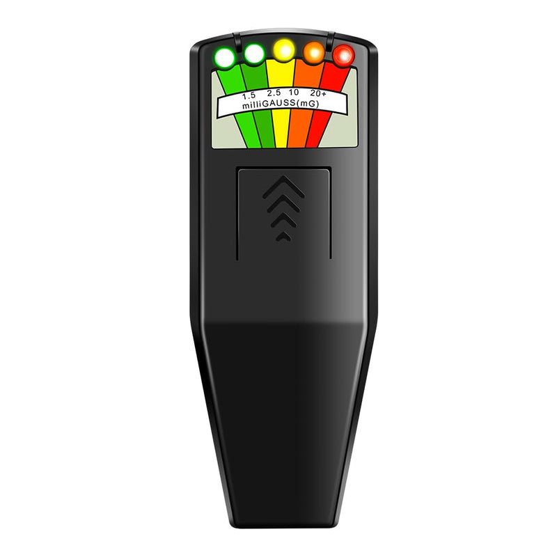 [Australia - AusPower] - EMF Meter Milli Gauss Counter Ghost Hunting Equipment with LED Prompts for Electromagnetic Radiation Detecting and Paranormal Investigations 