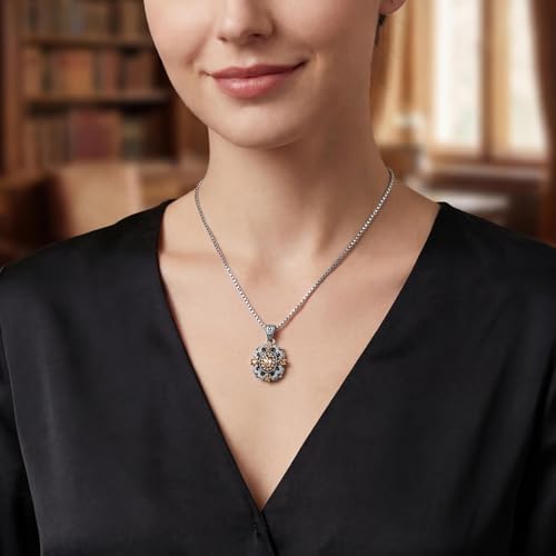 Urn Necklaces for Ashes Sterling Silver Cremation Jewelry Memorial Keepsake for Women