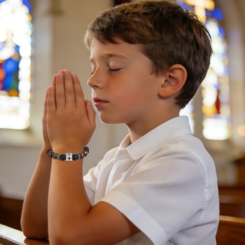 Cross Bracelet Confirmation Gifts for Boys