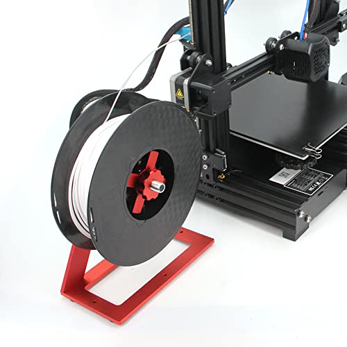 Upgrade Filament Spool Holder Kit with Base with Bearing Rotatable Holder for Ender 3/Ender 3 V2/Ender 3 Pro/Ender 5/CR-10 3D Printer (Spool Holder-Base) Spool Holder-Base