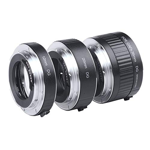 Viltrox Metal Mount Auto Focus AF Macro Extension Tube Ring Set 12mm,20mm,36mm for Canon EF EF-S Lens DSLR Camera 760D 700D 80D 70D 5DII 5DIII 1300D