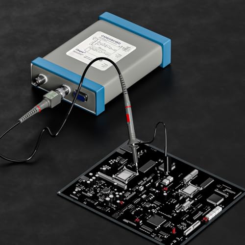 Universal P6100 Oscilloscope Probes 100MHz | With accessory kit, 1 x 10 x, 2 pieces 100 MHz X1 & X10 2 pieces