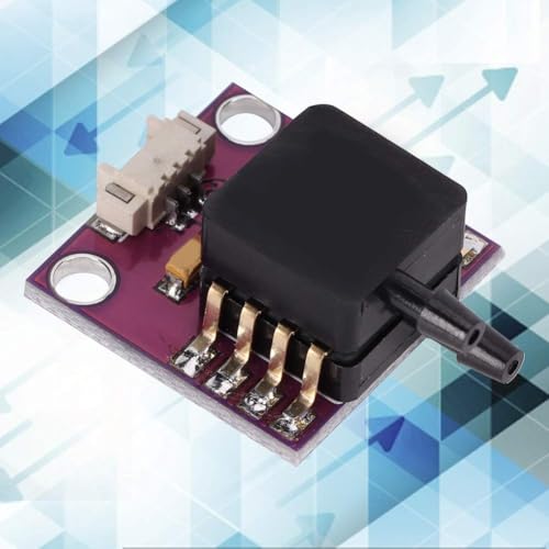 MPXV7002-0.3-0.3 Psi DC 0.5-4.5V Multipurpose Burst Pressure Sensor, Piezoresistive Sensor for Microcontroller Applications, Pressure Measurement, MPXV7002DP Breakout Pressure Sensor
