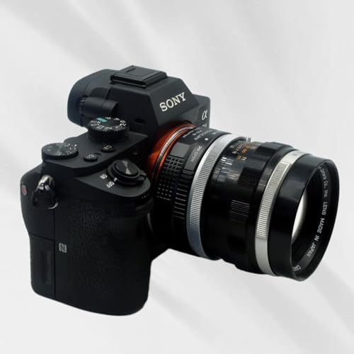 PHOLSY Lens Mount Adapter Manual Focus: Compatible with Canon FD/FL Lens to Sony E (NEX) Camera Body Canon FD to Sony E