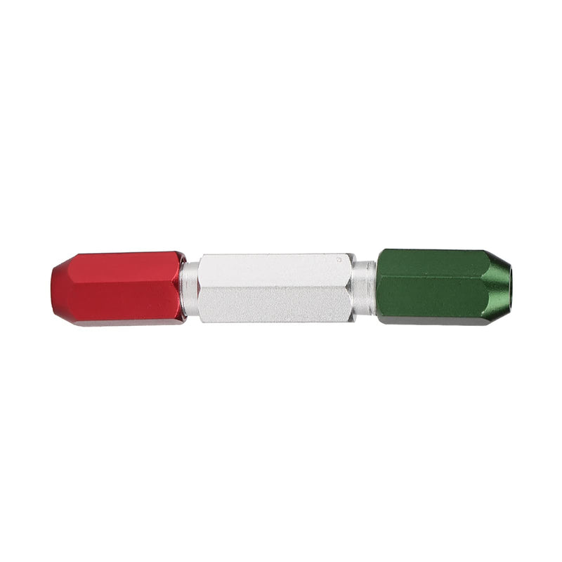 [Australia - AusPower] - Fafeicy Pin Gage Handle, Pin Handle, Pin Gage Handle Aluminum Alloy Double End No Handle Green Red Range, gage Block Accessories (0.3-1mm) 0.3-1mm 
