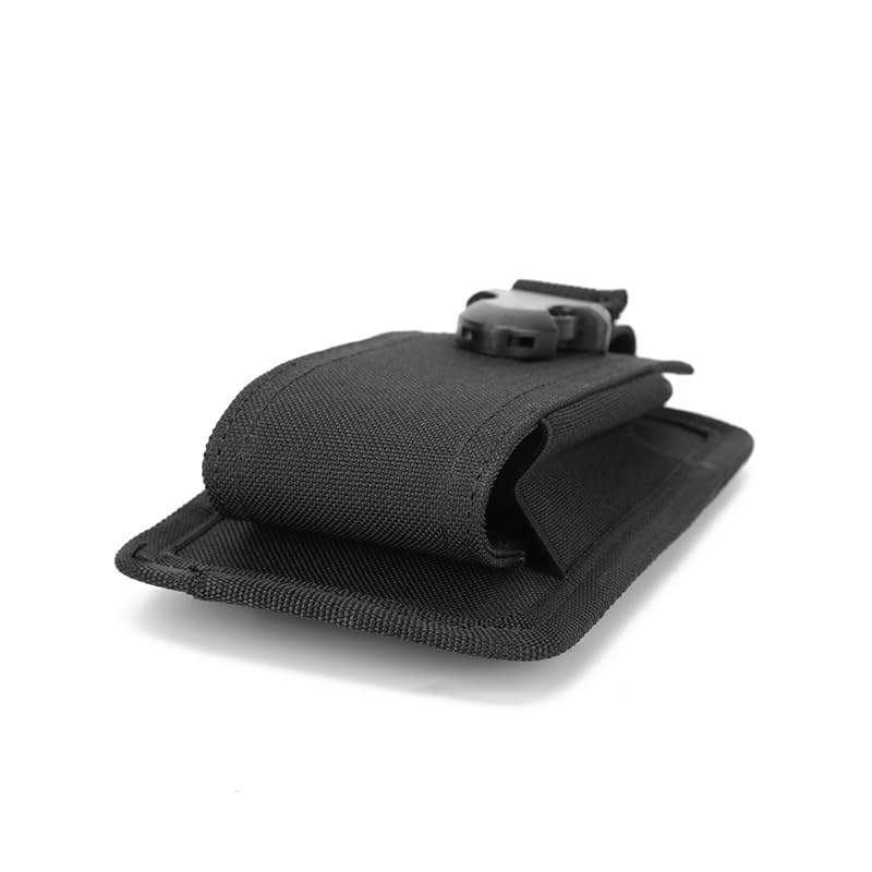 [Australia - AusPower] - Digital Moisture Meter Holster Case Compatible with General Tools MMD4E MMD7NP /Klein Tools ET140 /WoodSavr MT600 /Kiprim WM01 Moisture Meters, Protection Nylon Pouch Holster with Belt & Button black 