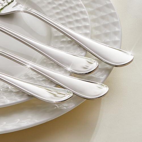 KINGSTONE 24-Piece 7.11-Inch Salad Forks Set, 18/10 Stainless Steel