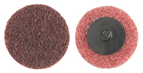 Pro-Graad R-Type surface conditioning disc, 2-inch medium red quick change disc, 25-pack