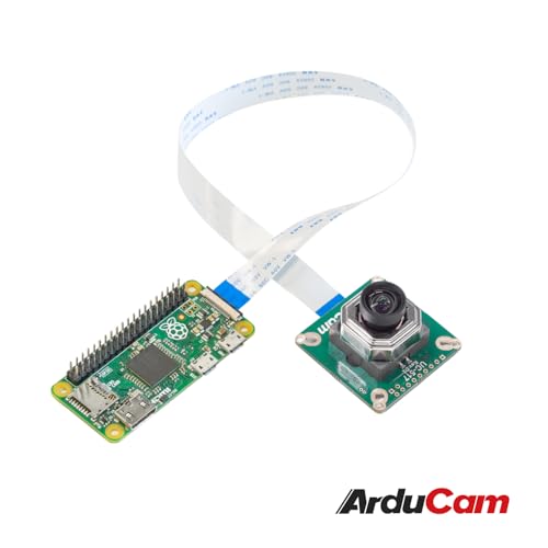 Arducam for Raspberry Pi HQ Camera with Motorized Focus Lens, 12.3MP IMX477 Camera Module with M12 Lens for Raspberry Pi 5, 4 Model B, Pi 3/3B+, and Pi Zero 2W