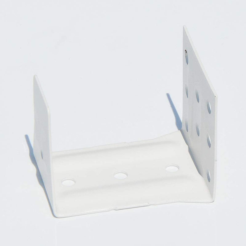 [Australia - AusPower] - cuteLEC Center Support Bracket 2 Pack White Color for 2" High Profile Blinds Headrail Holder 