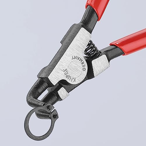 KNIPEX external 90-degree angled snap ring pliers with forged tips