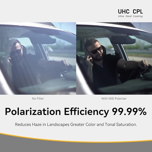 NiSi 52mm UHC CPL, Circular Polarizing Filter, Ultra-Hard Coating