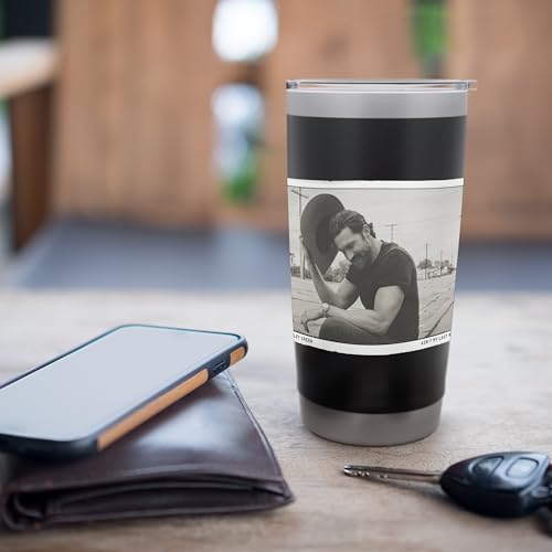 Riley Green Photo Stainless Steel Insulated Tumbler Black 20 Ounces