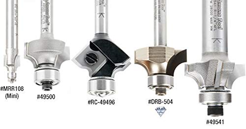 Amana Tool - MRR108 Carbide Tipped Miniature Corner Rounding 1/16 Radius x 5/16 Dia x 5/16 1/16 Radius x 5/16 Diameter x 5/16 Height